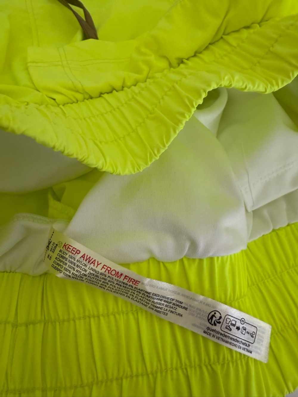 Free People FP movement Above And Beyond Shorts - Highlighter Yellow Size XS - Picture 11 of 14
